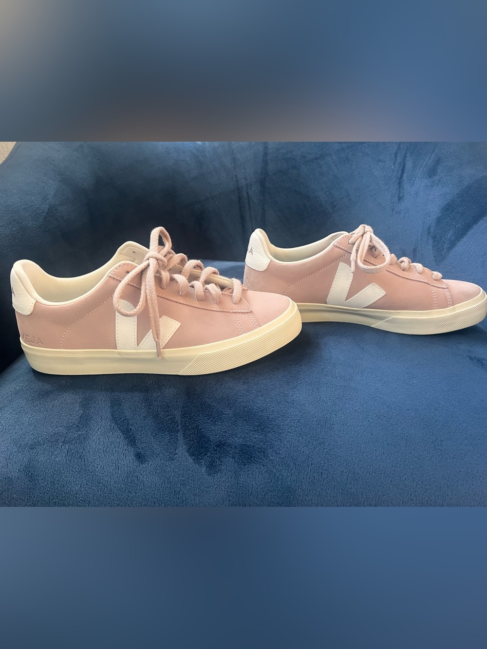 Veja Campo Suede Women’s Dusty Pink Low-Top Sneakers
